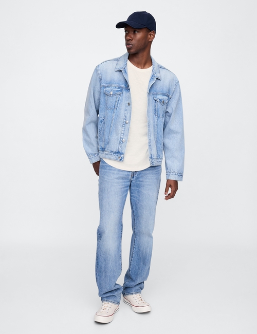 Lived-In Curved Hem Crewneck T-Shirt