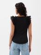 Mini Rib Flutter T-Shirt