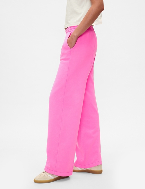 Vintage Soft Wide-Leg Sweatpants
