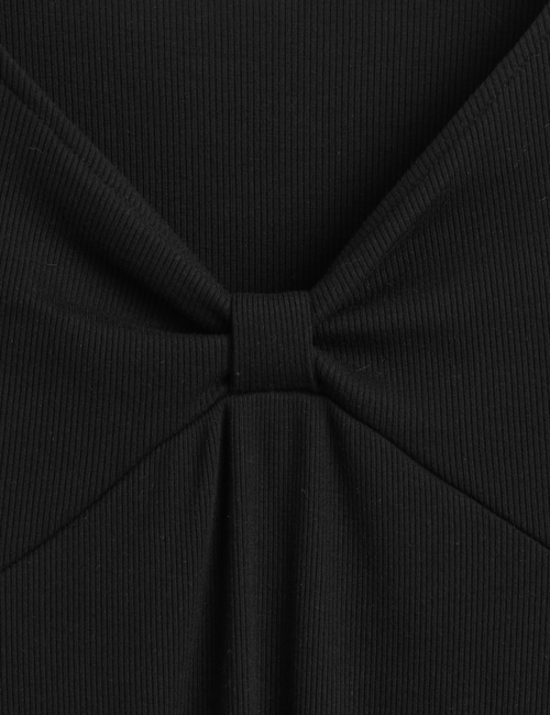 Kids Rib Bow Dress