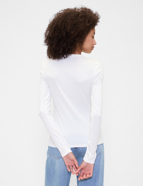 Essential Ribbed Crewneck T-Shirt