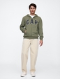Relaxed Gap Logo Zip Hoodie