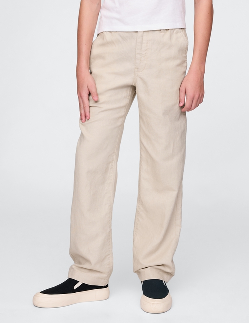 Kids Linen-Cotton Pants