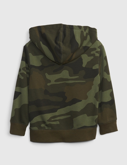 Kids Camo New Campus Logo Hoodie