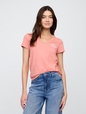 Gap V-Neck Graphic T-Shirt