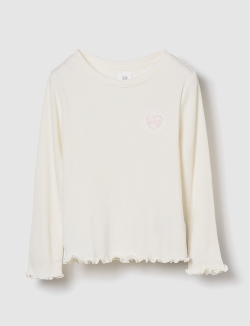 babyGap Ribbed Crewneck T-Shirt