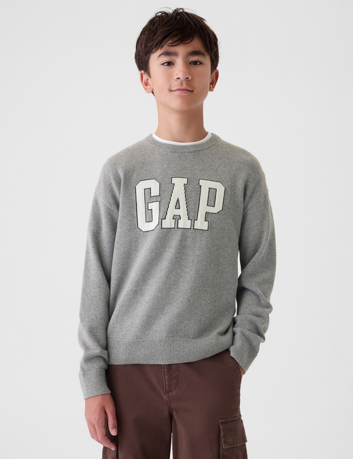 Kids Gap Logo Intarsia Sweater
