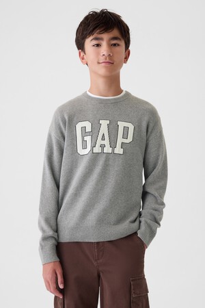 Kids Gap Logo Intarsia Sweater