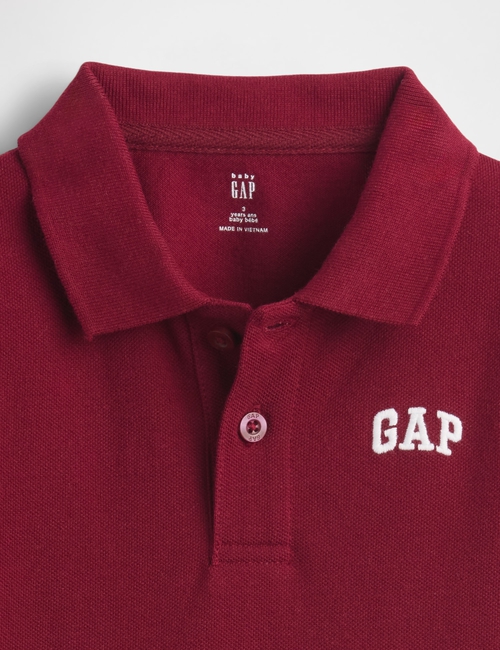 babyGap Logo Pique Polo Shirt