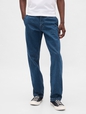 STRAIGHT FIT MED WASH TROUSER