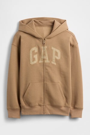 Kids VintageSoft Logo Zip Hoodie