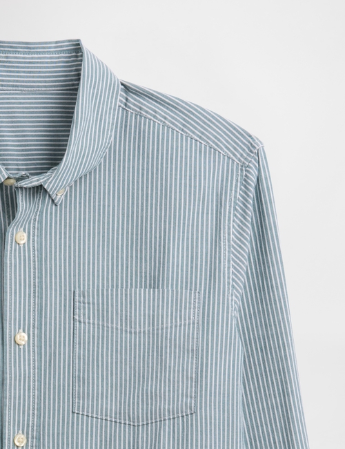 V-LS STANDARD STRETCH POPLIN