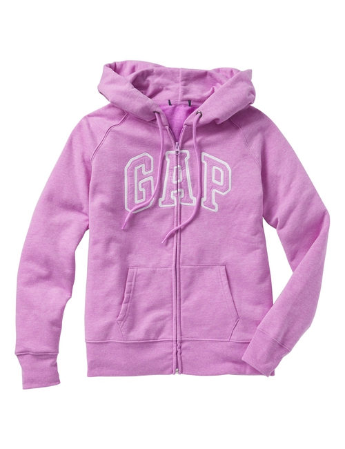 Gap Logo Zip Hoodie In Fleece