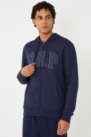 Gap Arch Logo Full-Zip Hoodie