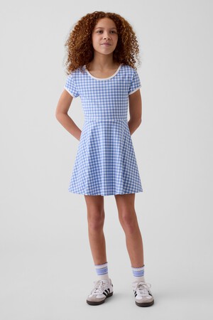 Kids Cap-Sleeve Athletic Dress