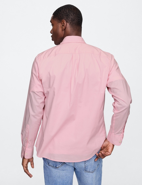 Stretch Poplin Shirt in Standard Fit