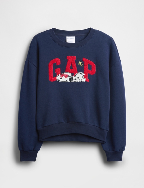 Kids VintageSoft Snoopy Logo Sweatshirt
