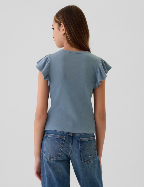 Kids Rib Flutter T-Shirt