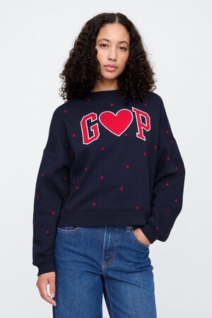 Oversized Gap Logo Sweatshirt