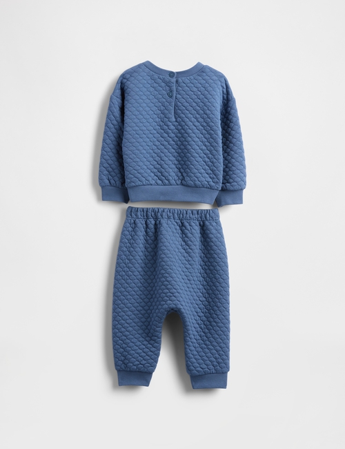 EMBR CREW QUILTED SET