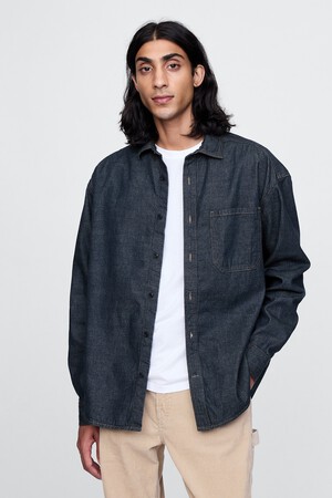 Denim Big Shirt
