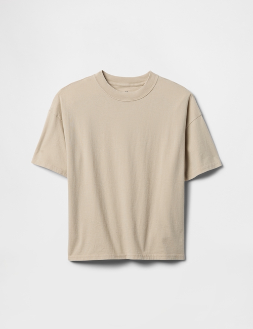 Kids Relaxed Washed Crewneck T-Shirt