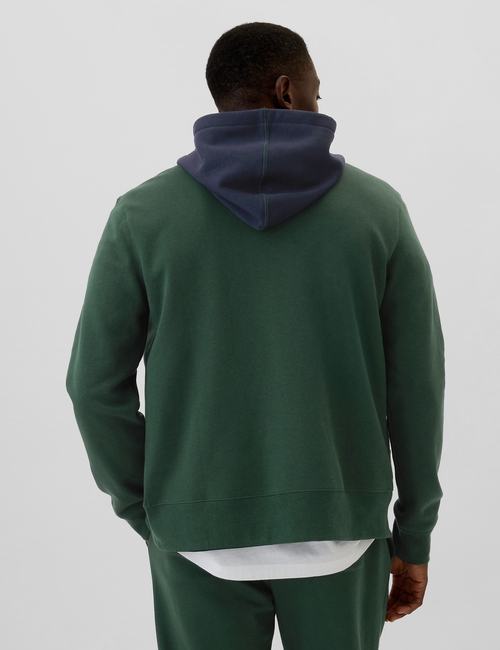 Gap Logo Colorblock Zip Hoodie