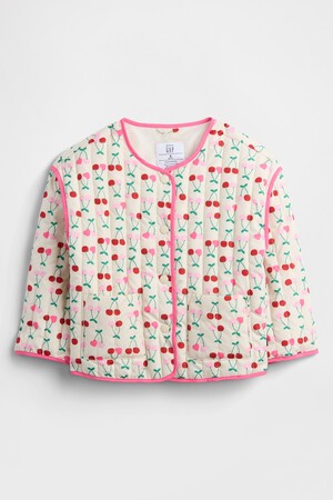 babyGap Printed Quilted Jacket
