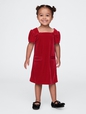 babyGap Velour Bow Shift Dress