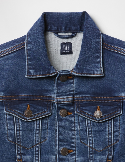 babyGap Sweatshirt Icon Denim Jacket