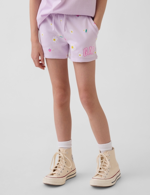 Kids Gap Logo French Terry Pull-On Shorts