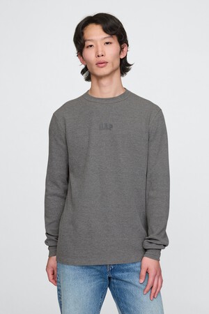 Gap Logo Waffle-Knit T-Shirt