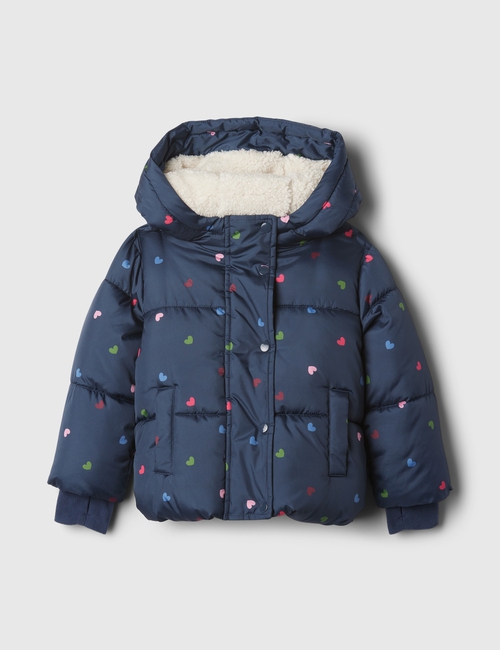 babyGap Recycled Nylon Cozy Puffer Jacket