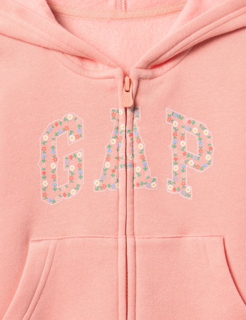 babyGap Relaxed Logo Zip Hoodie