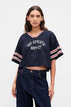 Organic Cotton Crop Jersey T-Shirt