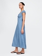 Denim Maxi Dress