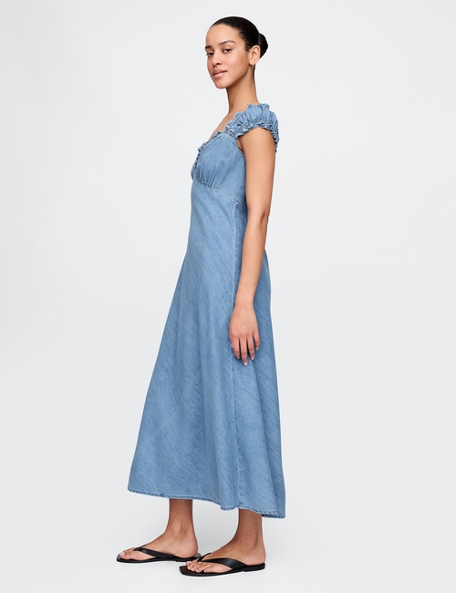 Denim Maxi Dress