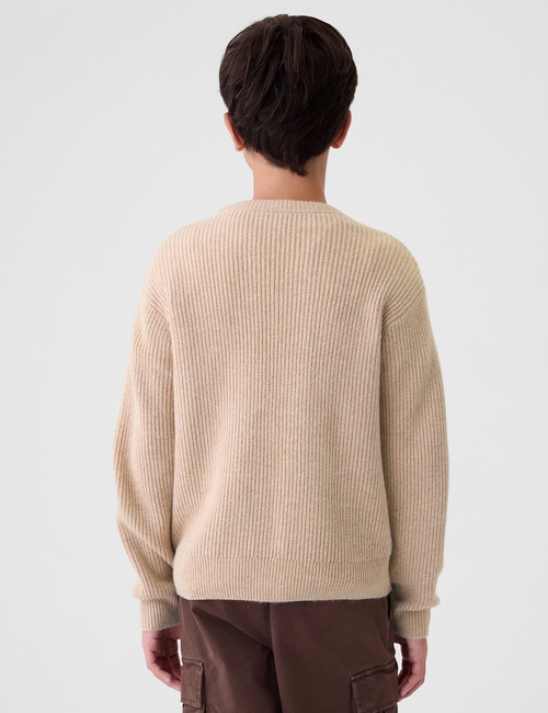 CashSoft Rib Crewneck Sweater
