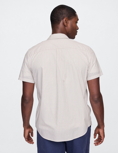 Stretch Poplin Shirt in Standard Fit