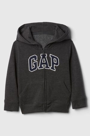 babyGap Relaxed Logo Zip Hoodie
