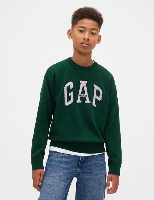Kids Gap Logo Intarsia Sweater