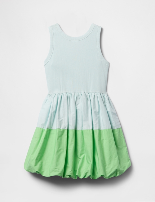Kids Mixed Media Bubble Dress