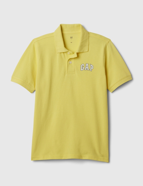 Kids Gap Logo  Pique Polo Shirt