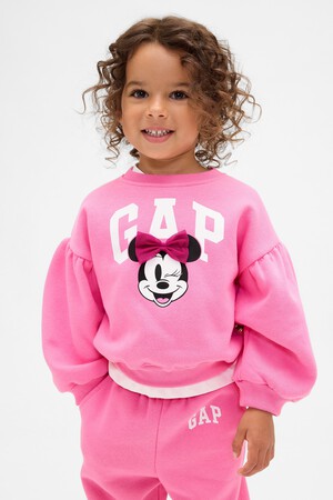 Gap × Disney Baby & Toddler VintageSoft Logo Bubble Sweatshirt