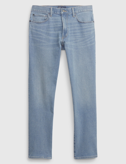 V-STRAIGHT SIMI LIGHT WASH