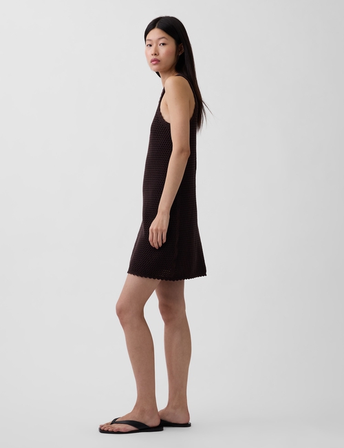 Crochet Mini Dress