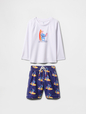 Gap × Disney Baby & Toddler Rash Guard Swim Two-Piece