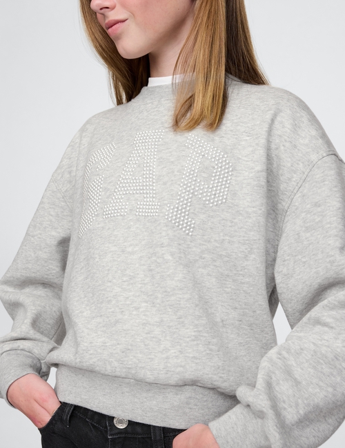 Kids Oversized Gap Logo Sweatshirt