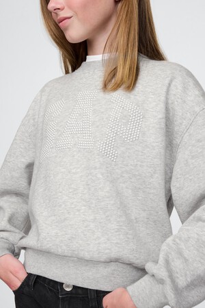 Kids Oversized Gap Logo Sweatshirt