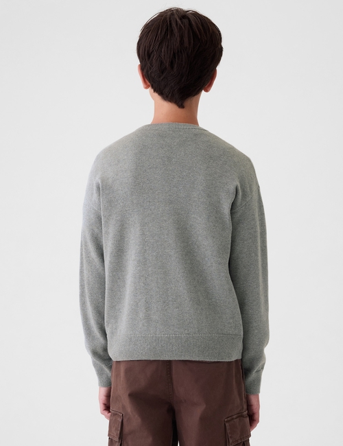 Kids Gap Logo Intarsia Sweater